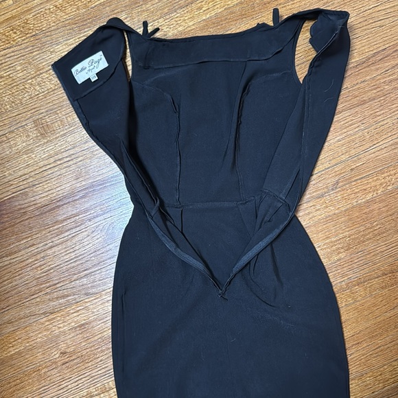 Bettie Page by Tatyana Vintage Style Black Pencil Dress - Picture 16 of 16